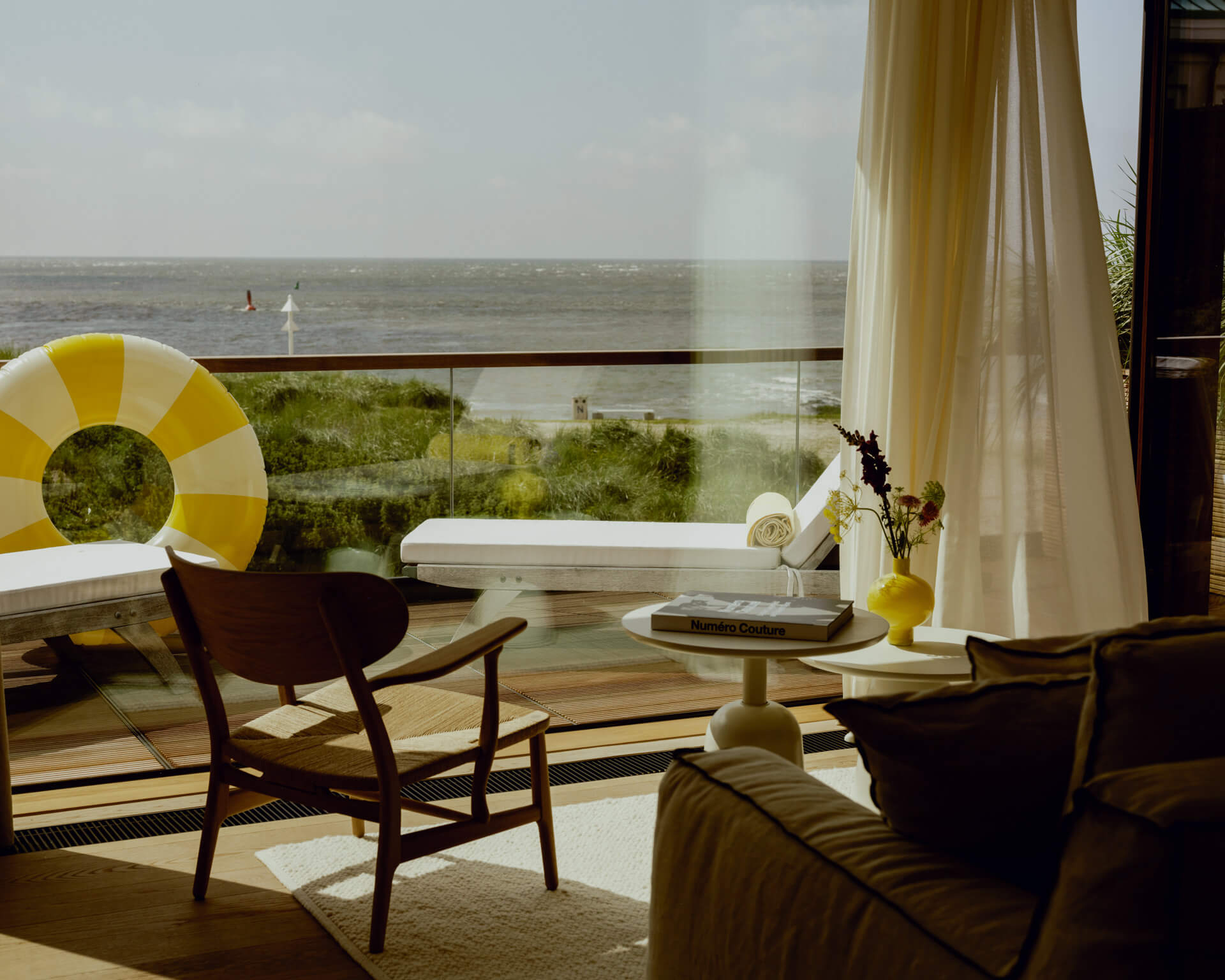 Brune Place: Penthouse mit Meerblick im Seesteg auf Norderney