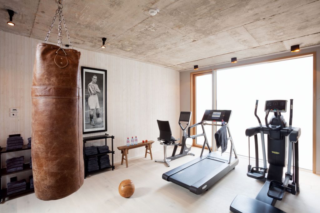 Fitnessraum im Inselloft auf Norderney